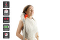 Neck and Shoulder Massager with Heat, 2 Modes, Cordless & Remote Control