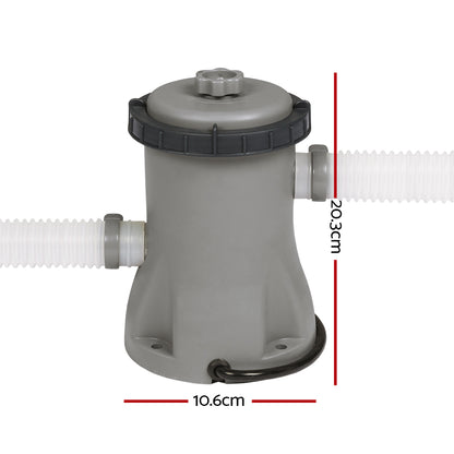 Bestway FlowClear Filter Pump 330GPH 1249L/H Type I Cartridge 220-240V 58381