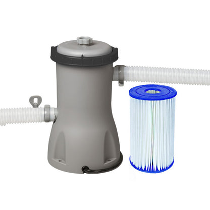 Bestway FlowClear Filter Pump 3028L/H 800GPH with Cartridge & Air Purge Valve