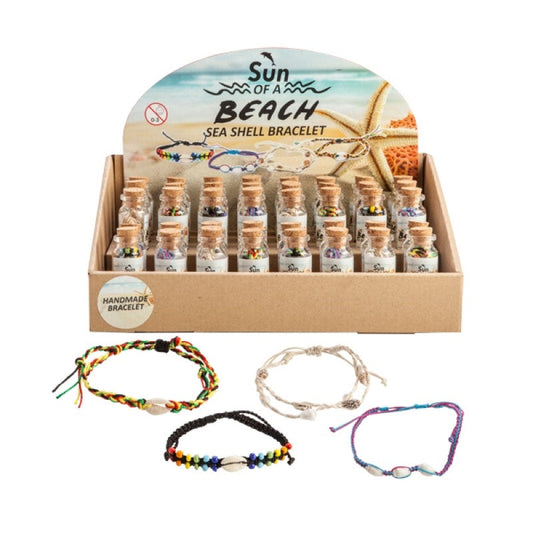 Beach Bracelet in a Bottle (SENT AT RANDOM) | Auzzi Store