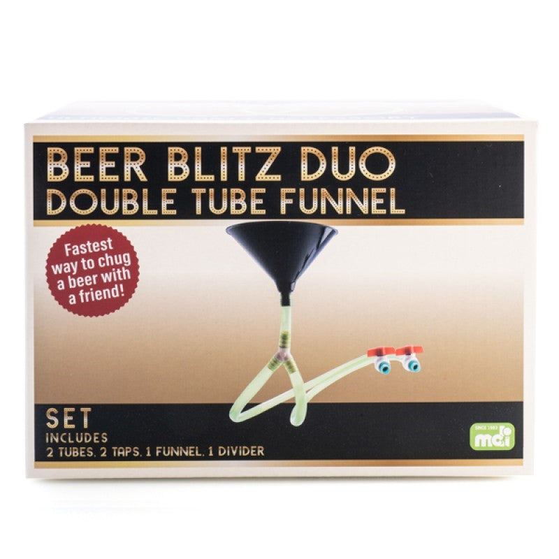 Beer Blitz Duo Double Tube Funnel | Auzzi Store