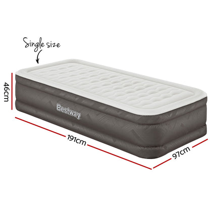 Bestway Air Mattress Bed Single Size Inflatable Camping Beds 46CM | Auzzi Store