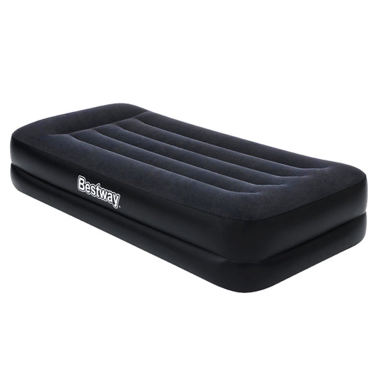 Bestway Air Mattress Bed Single Size Inflatable Camping Beds Built-in Pump | Auzzi Store