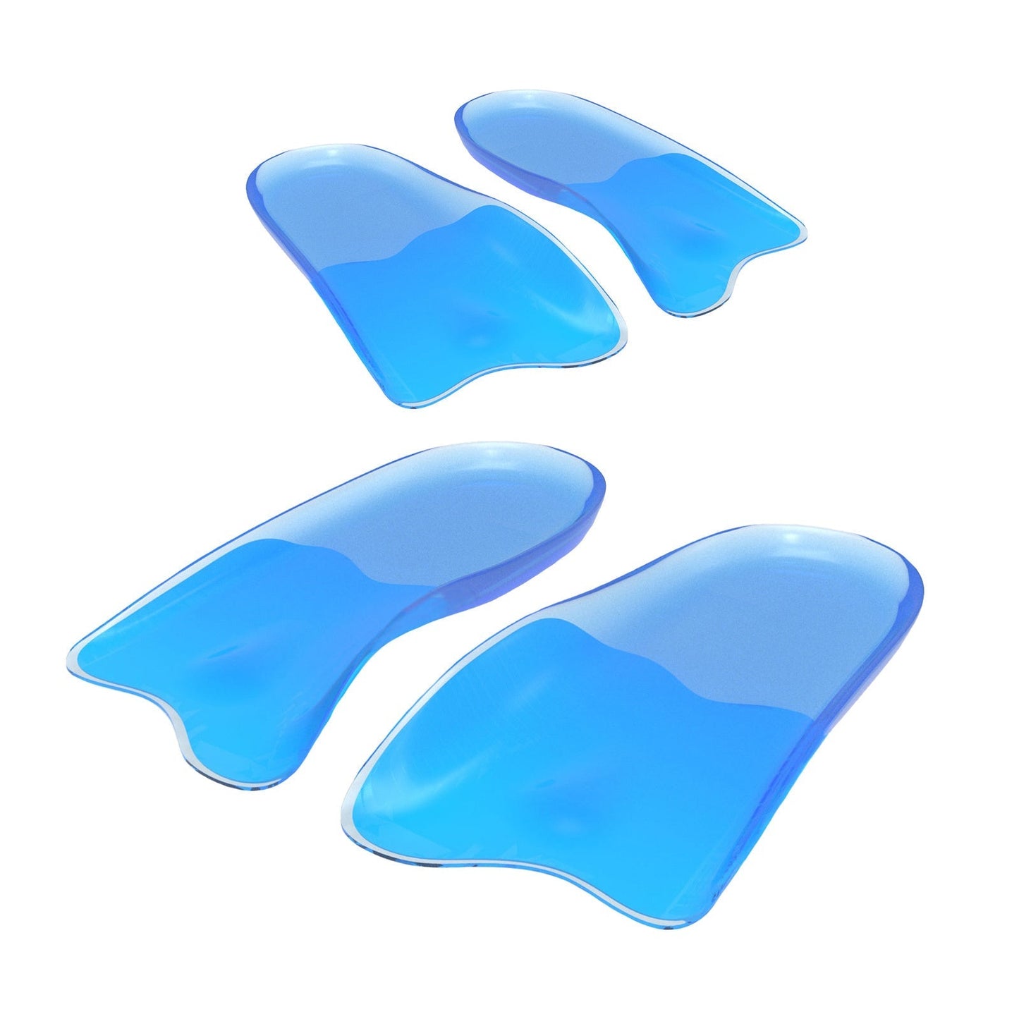 Bibal Insole 2X Pair M Size Gel Half Insoles Shoe Inserts Arch Support Foot Pad | Auzzi Store