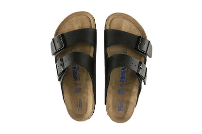 Birkenstock Arizona BF Soft Footbed Regular Fit Sandal (Black) | Auzzi Store