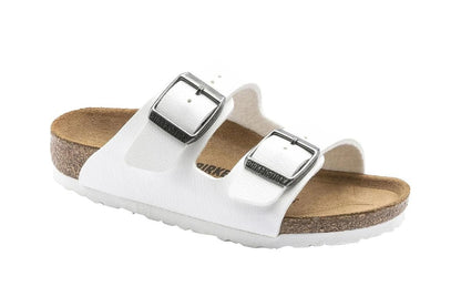 Birkenstock Kid's Arizona Sandal (White) | Auzzi Store