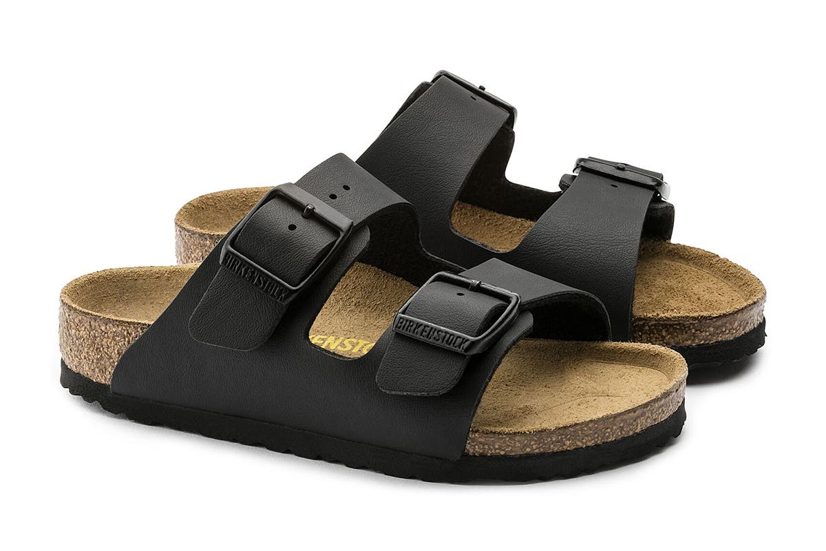 Birkenstock Kids Arizona Birko-Flor Narrow Fit Sandal (Black) | Auzzi Store