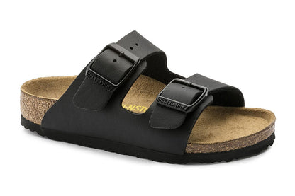 Birkenstock Kids Arizona Birko-Flor Narrow Fit Sandal (Black) | Auzzi Store