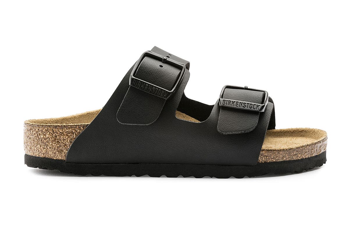 Birkenstock Kids Arizona Birko-Flor Narrow Fit Sandal (Black) | Auzzi Store