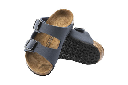 Birkenstock Kids Arizona Birko-Flor Sandal (Navy) | Auzzi Store