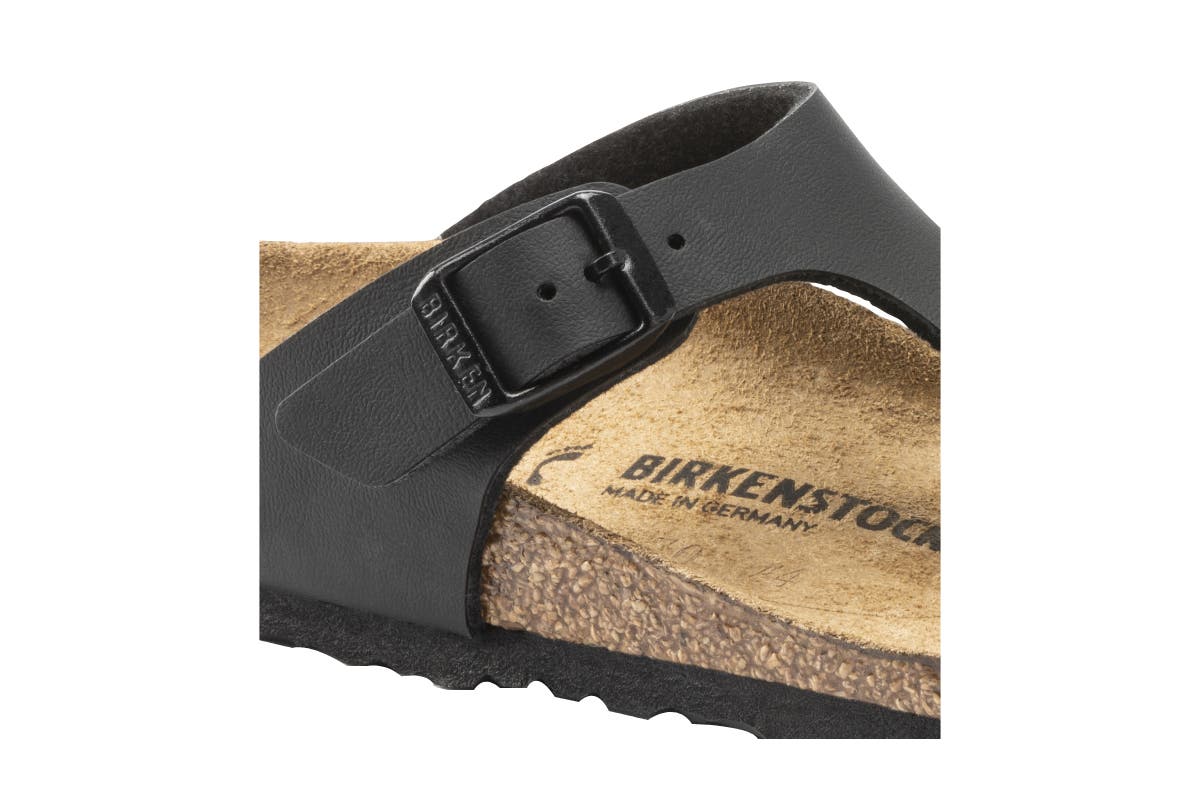 Birkenstock Kids Gizeh Birko-Flor Sandal (Black) | Auzzi Store