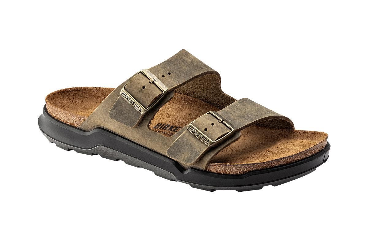 Birkenstock Men's Arizona CT Artic Old Sandal (Faded Khaki) | Auzzi Store