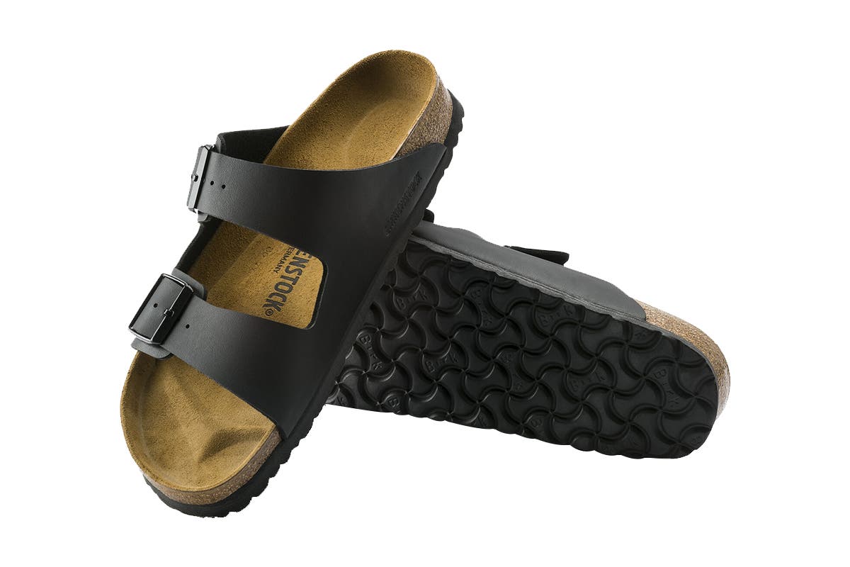 Birkenstock Unisex Arizona Birko-Flor Narrow-Fit Sandal (Black) | Auzzi Store