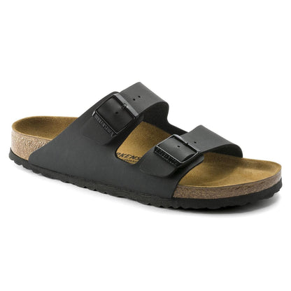 Birkenstock Unisex Arizona Birko-Flor Regular Fit Sandal (Black) | Auzzi Store