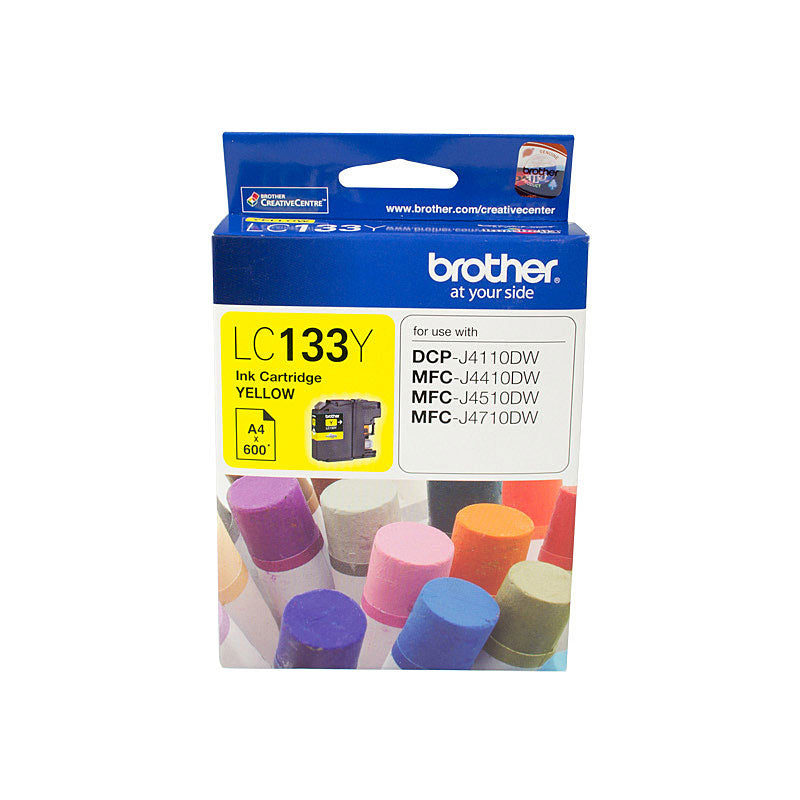 Brother LC-133Y Yellow Ink | Auzzi Store