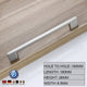 Brushed Nickel Kitchen Door Cabinet Drawer Handle Pulls 160MM | Auzzi Store