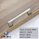 Brushed Nickel Kitchen Door Cabinet Drawer Handle Pulls 96MM | Auzzi Store