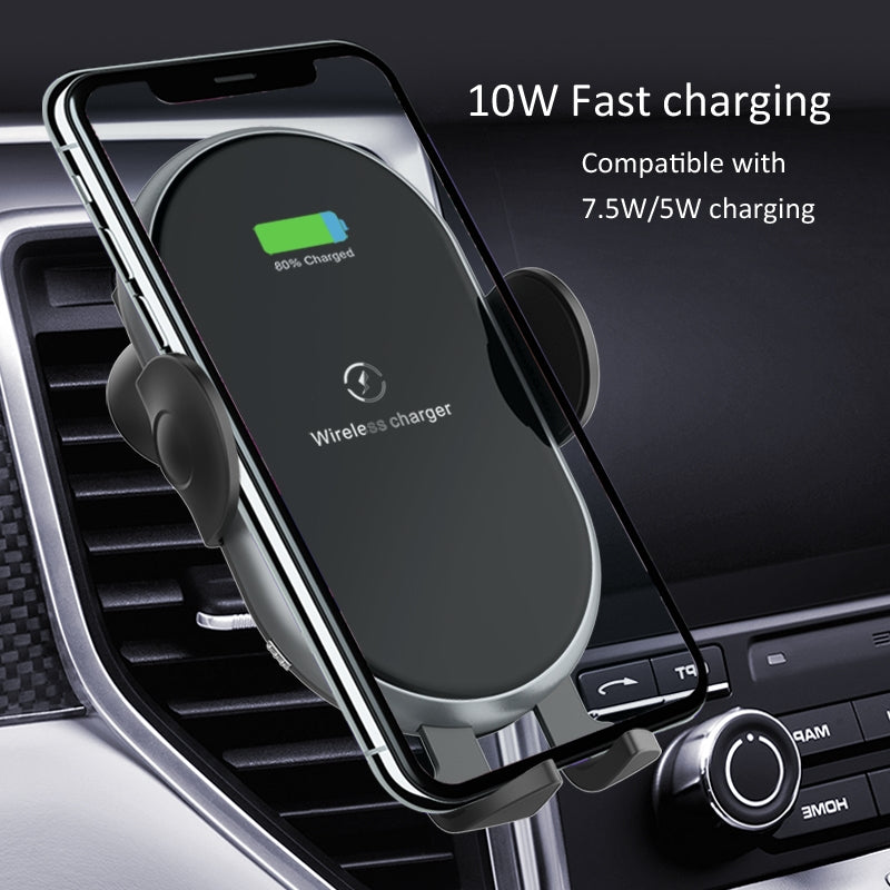 C366: Automatic Clamping Wireless Car Charger,with backlight | Auzzi Store