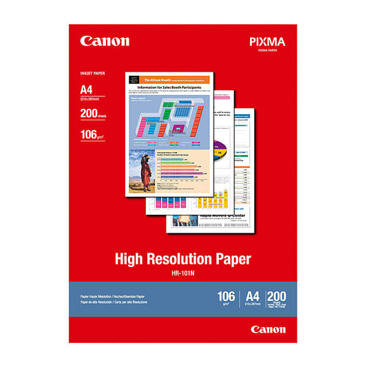 CANON A4 Paper HR-101 200 Pack of t | Auzzi Store