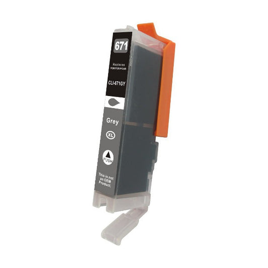 CANON CLI-671XL Gray Premium Compatible Inkjet Cartridge | Auzzi Store