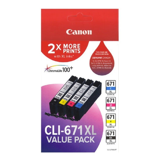 CANON CLI671 Value Pack | Auzzi Store