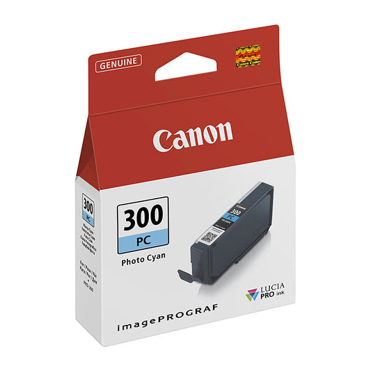 CANON PFI300 Ph Cyan Ink Tank | Auzzi Store