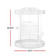 Embellir Makeup Case Acrylic Rotating Cosmetic Organizer Storage Display Holder – view 2