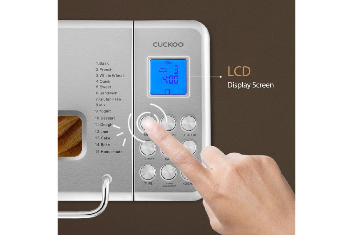 Cuckoo 1kg Multifunctional Bread Maker (CBM-AAB161S)