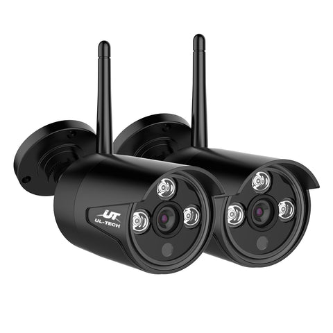UL-tech Wireless CCTV 3MP 2 Cameras Bullet - Auzzistore