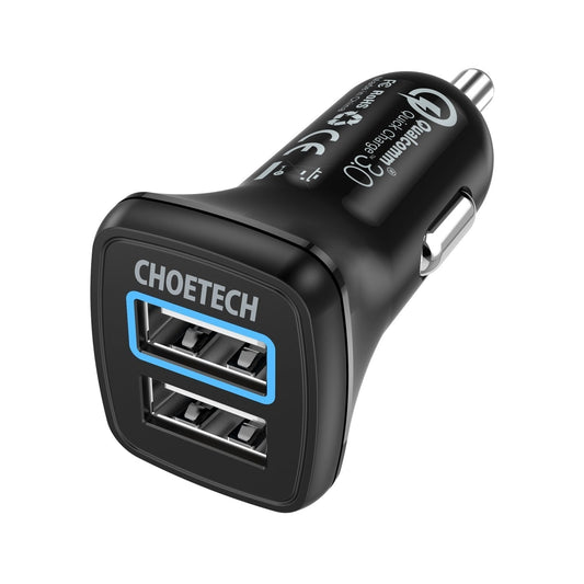 CHOETECH C0051 Quick Charge 3.0 Tech 30W Car Charger | Auzzi Store