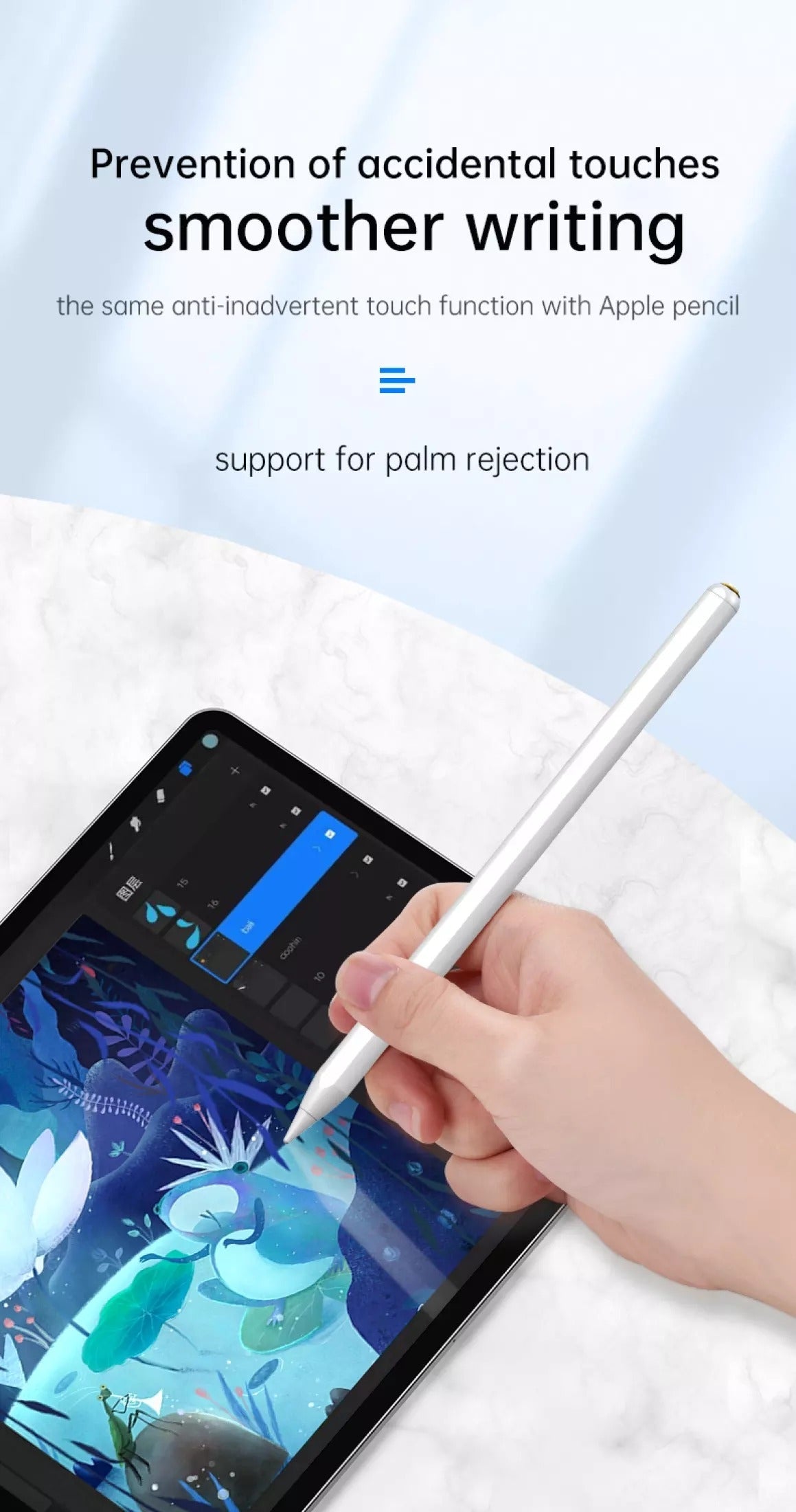 CHOETECH HG04 Automatic Capacitive Stylus Pen for iPad | Auzzi Store