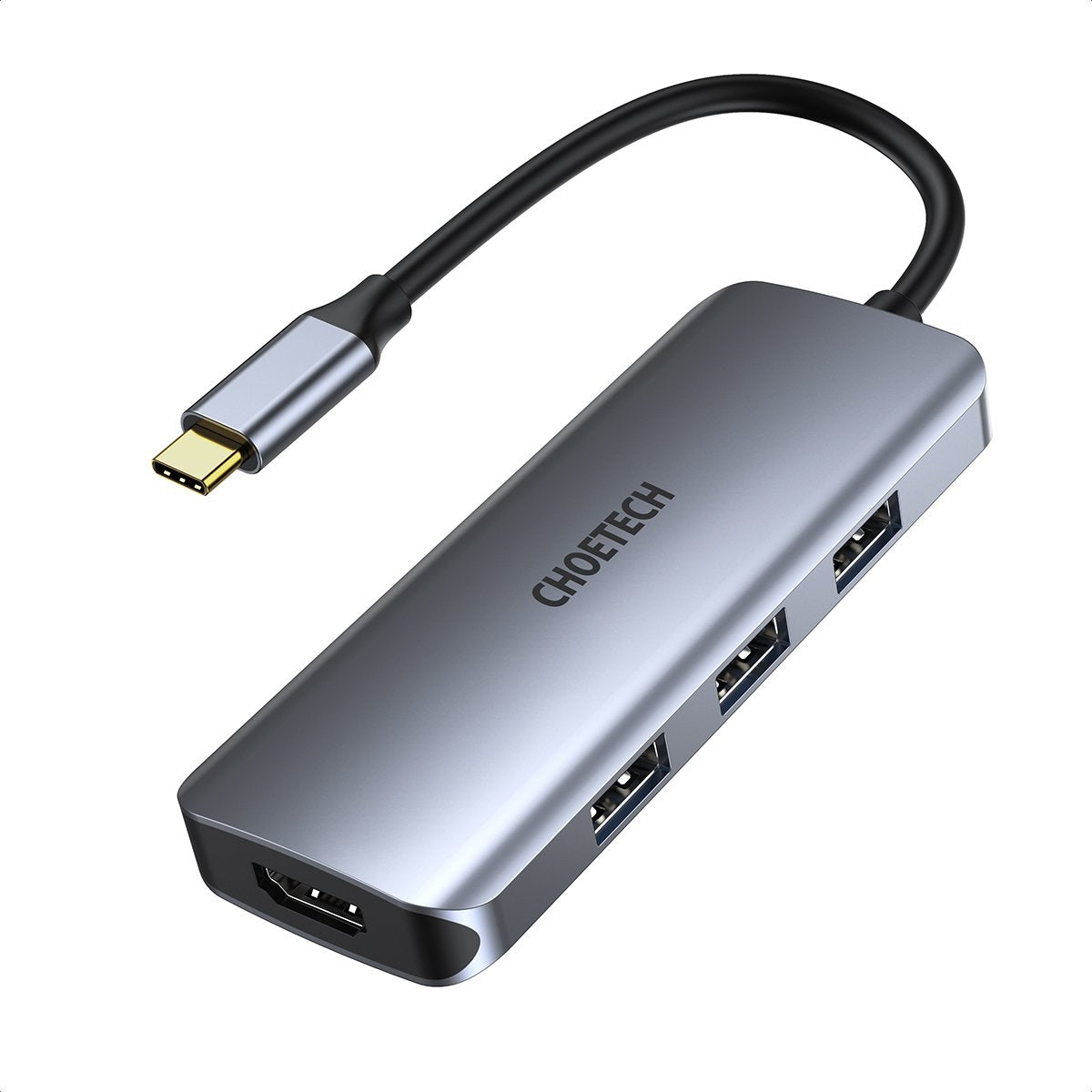 CHOETECH HUB-M19 USB-C 7-in-1 Multifunction Adapter | Auzzi Store