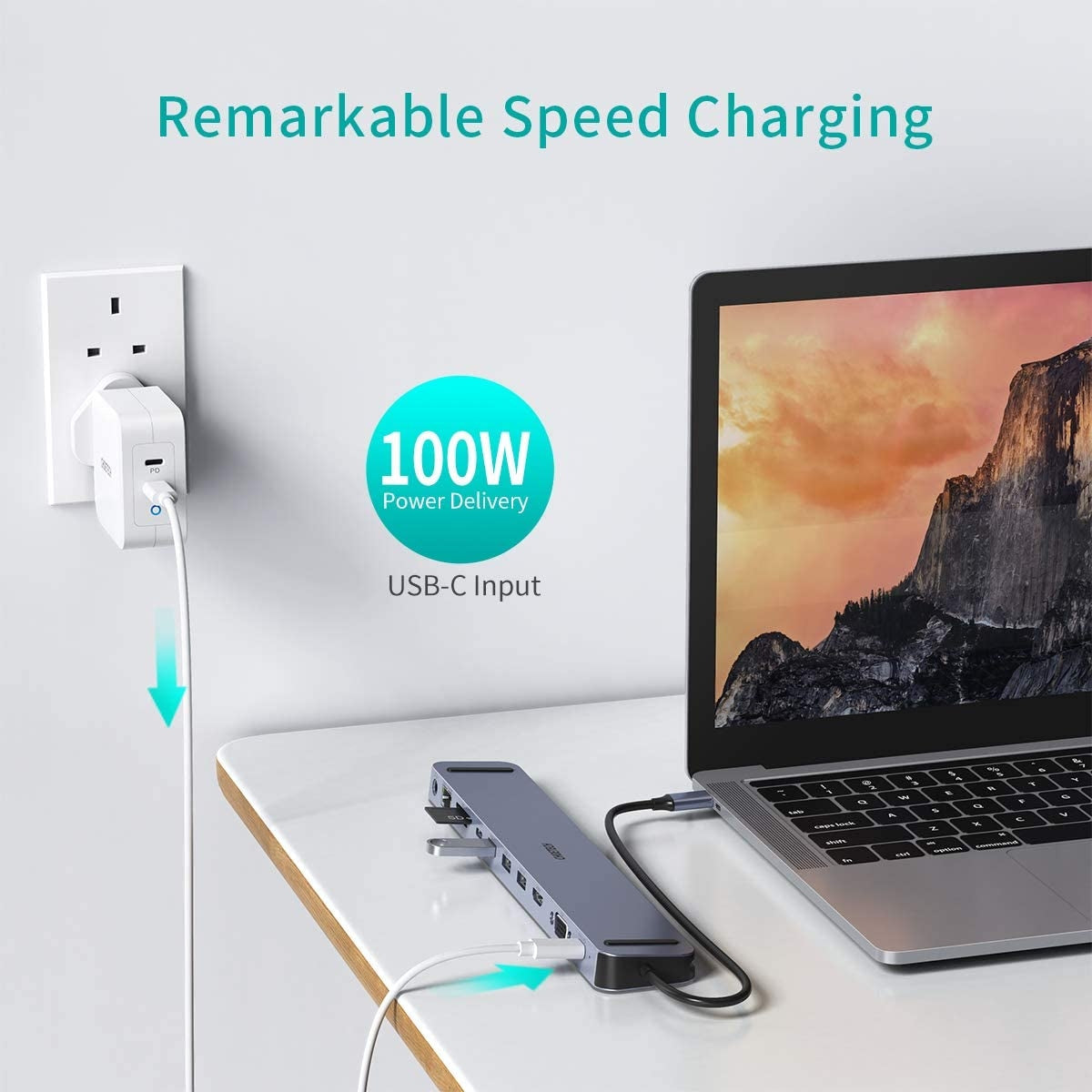 CHOETECH HUB-M20 USB-C 11-in-1 Multifunction Adapter | Auzzi Store