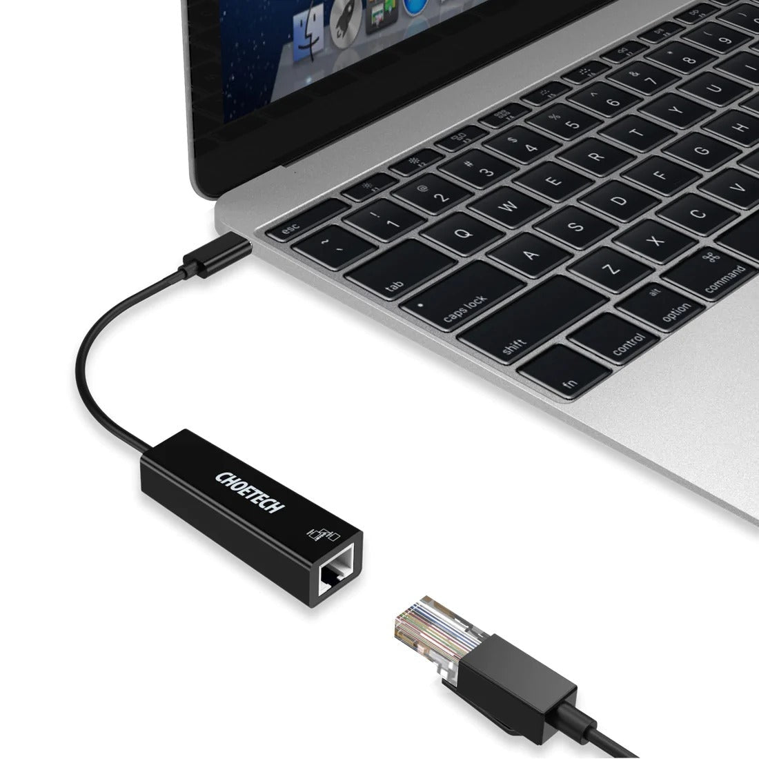 CHOETECH HUB-R01 USB 3.1 Type-C To RJ45 Gigabit Ethernet Adapter | Auzzi Store