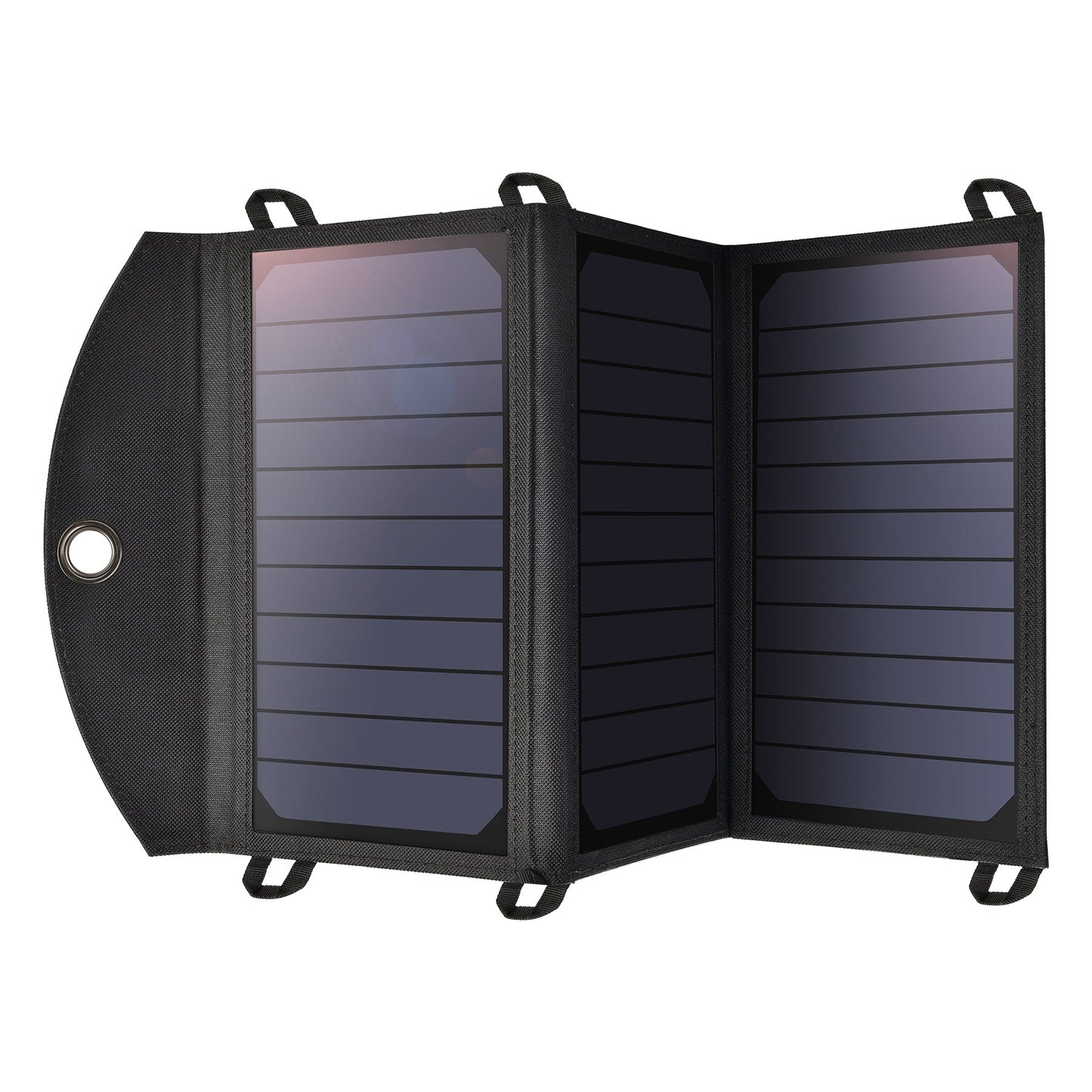 CHOETECH SC001 19W Portable Solar Panel Charger SunPower Panels Dual USB Charger for Camping/RV/Outdoors | Auzzi Store