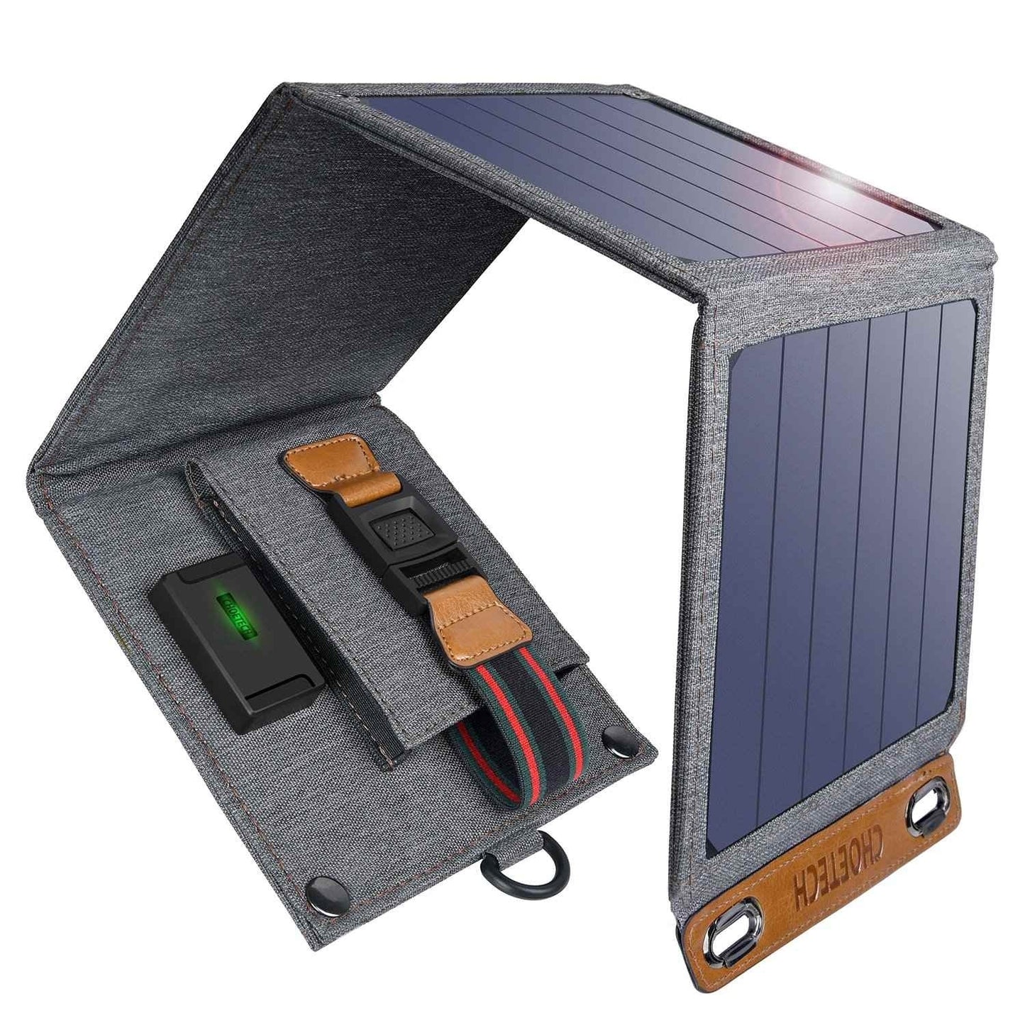 CHOETECH SC004 14W USB Foldable Solar Powered Charger | Auzzi Store
