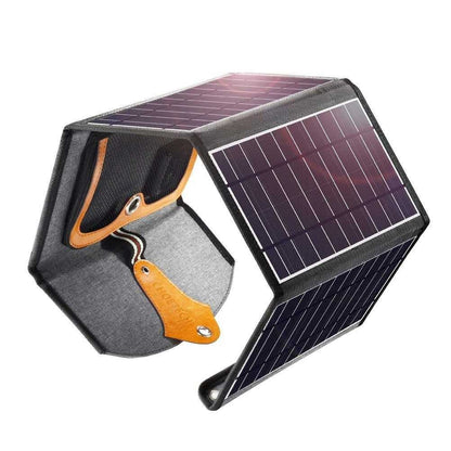 CHOETECH SC005 22W Portable Waterproof Foldable Solar Panel Charger (Dual USB Ports) | Auzzi Store