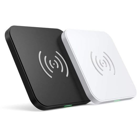 CHOETECH T511BW Qi Certified Fast Wireless Charging Pad Black And White 2 Pack | Auzzi Store