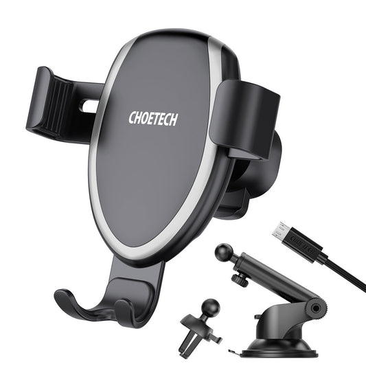 CHOETECH T536-S Fast Wireless Charging Car Mount Phone Holder | Auzzi Store