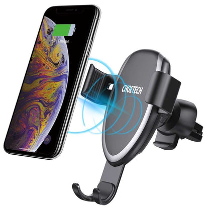 CHOETECH T536-S Fast Wireless Charging Car Mount Phone Holder | Auzzi Store