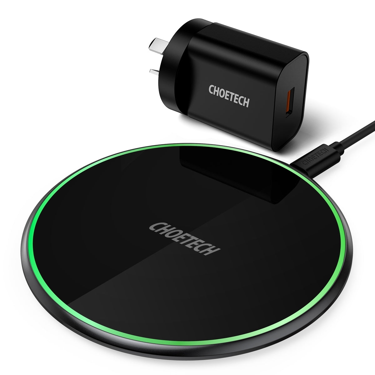 CHOETECH T559-F 15W Wireless Charging Pad with AC Adapter | Auzzi Store