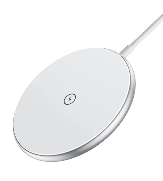 CHOETECH T580-F 15W Magsafe Wireless Fast Charger With 1M Cable (White) | Auzzi Store