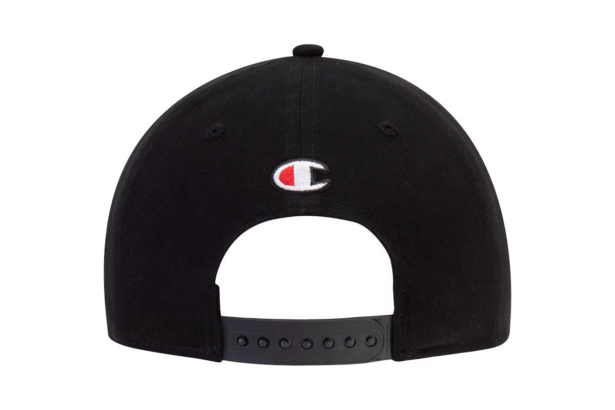 Champion BB Big C Snapback Hat (Black, One Size)