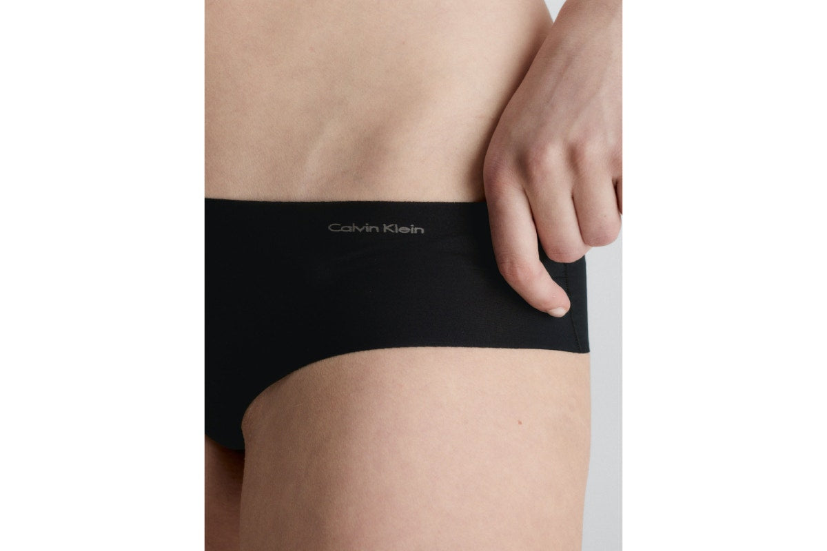 Calvin Klein Women's Invisibles Hipster (Black, Size XL)