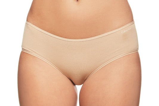 Calvin Klein Women's Form Thong (Bare, Size S)