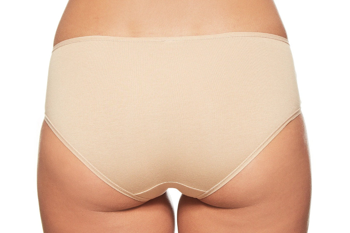 Calvin Klein Women's Form Thong (Bare, Size S)