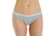 Calvin Klein Women's CK One Body Cotton Thong (Grey, Size XS)