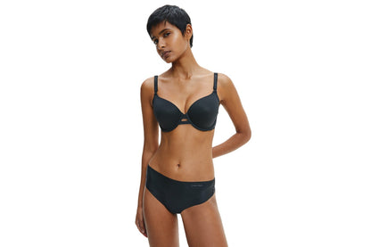 Calvin Klein Women's Invisibles Bra (Black, Size 38D)