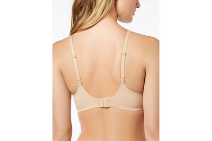 Calvin Klein Women's Form Lightly Lined Demi Bra (Bare, Size 38C)