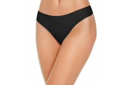 Calvin Klein Women's One Size Thong (Black, Size OS)